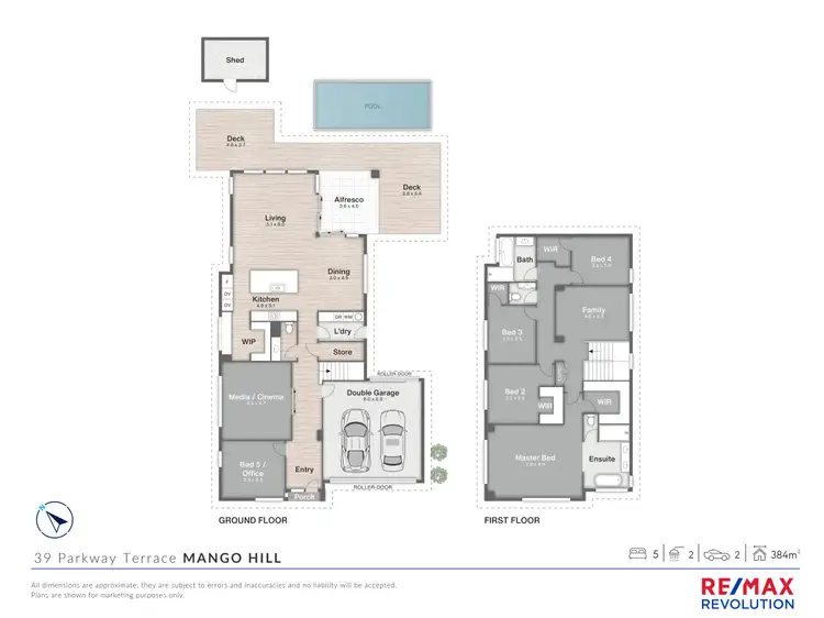 Floorplan of Homely house listing, 39 Parkway Terrace, Mango Hill QLD 4509