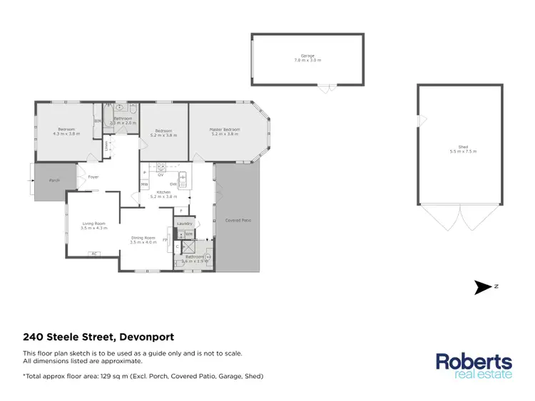 Floorplan of Homely house listing, 240 Steele Street, Devonport TAS 7310