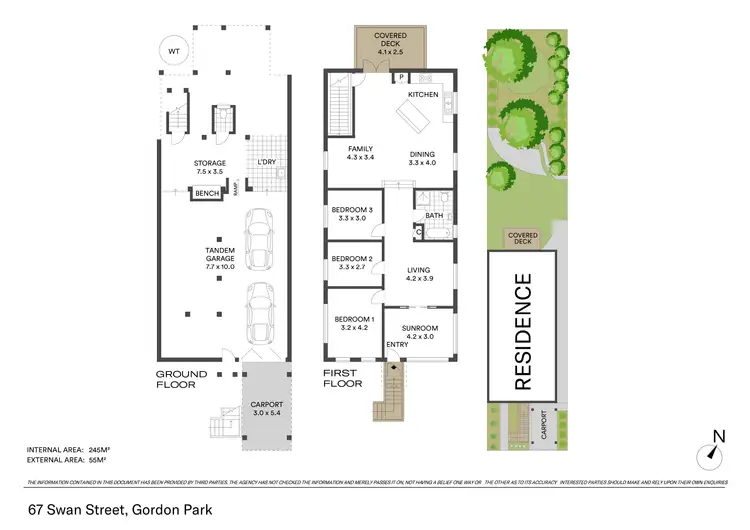 Floorplan of Homely house listing, 67 Swan Street, Gordon Park QLD 4031
