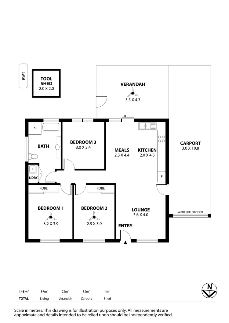 Floorplan of Homely other listing, 46 Lee Terrace, Rosewater SA 5013