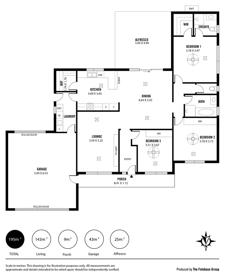 Floorplan of Homely house listing, 1 Fisher Street, Royal Park SA 5014
