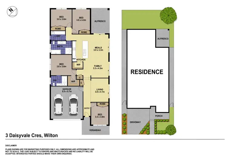 Floorplan of Homely house listing, 3 Daisyvale Crescent, Wilton NSW 2571