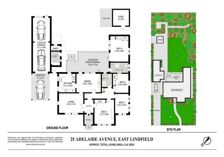 Floorplan of Homely house listing, 25 Adelaide Avenue, East Lindfield NSW 2070