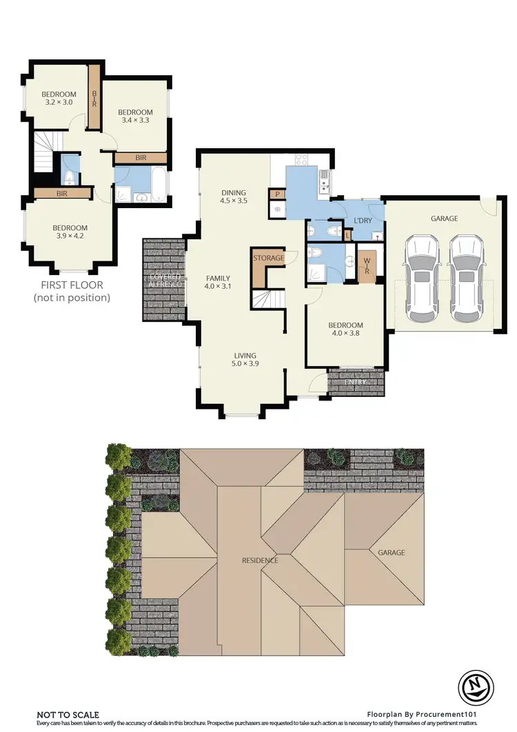 Floorplan of Homely townhouse listing, 22 Kingswood Rise, Box Hill South VIC 3128