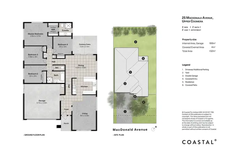 Floorplan of Homely house listing, 25 Macdonald Avenue, Upper Coomera QLD 4209