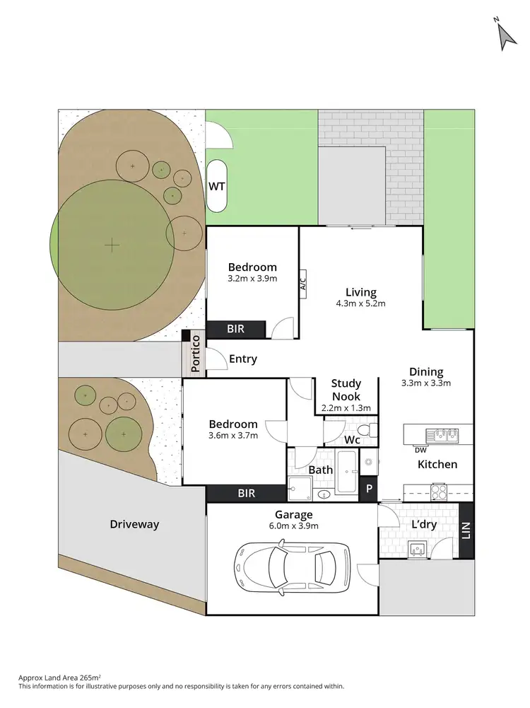 Floorplan of Homely house listing, 6 Emilija Court, Marshall VIC 3216