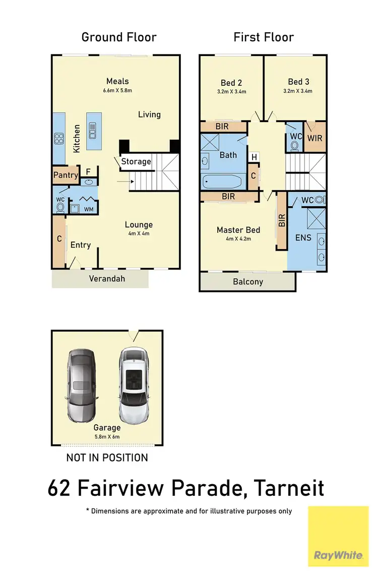 Floorplan of Homely house listing, 62 Fairview Parade, Tarneit VIC 3029