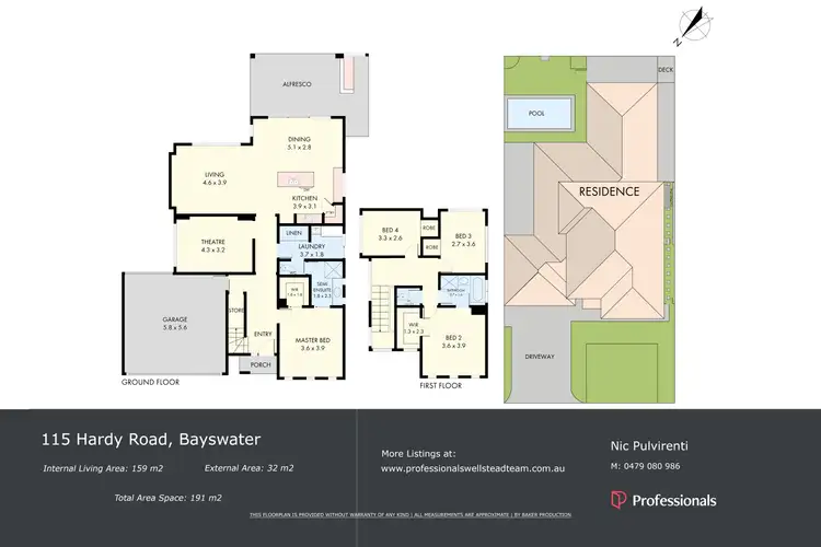 Floorplan of Homely house listing, 115 Hardy Road, Bayswater WA 6053