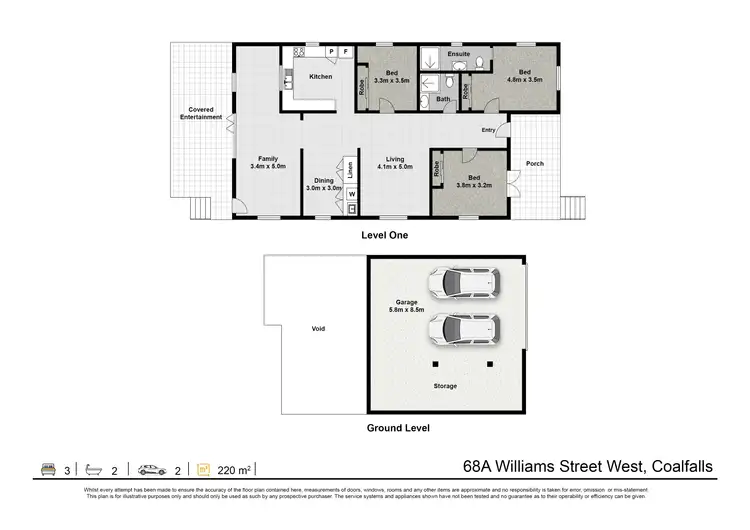 Floorplan of Homely house listing, 68A Williams Street West, Coalfalls QLD 4305