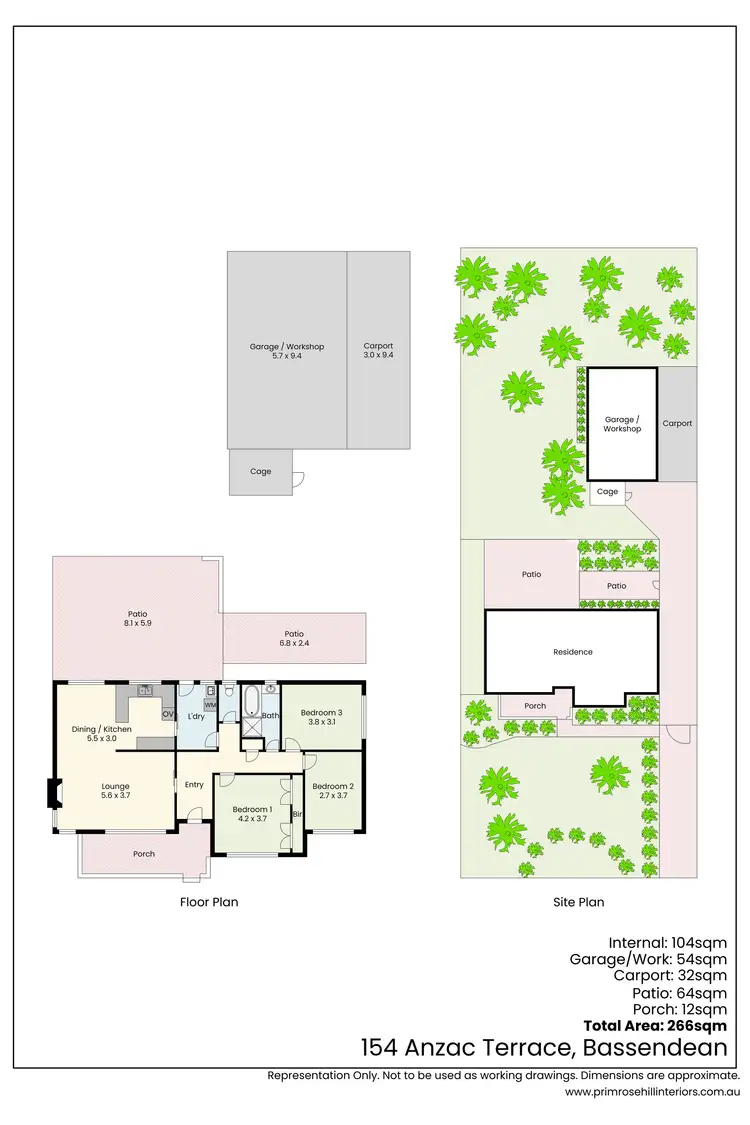 Floorplan of Homely house listing, 154 Anzac Terrace, Bassendean WA 6054