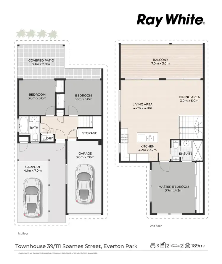Floorplan of Homely townhouse listing, 39/111 Soames Street, Everton Park QLD 4053