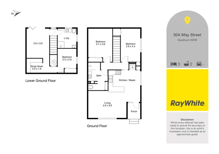 Floorplan of Homely other listing, 30A May Street, Goulburn NSW 2580
