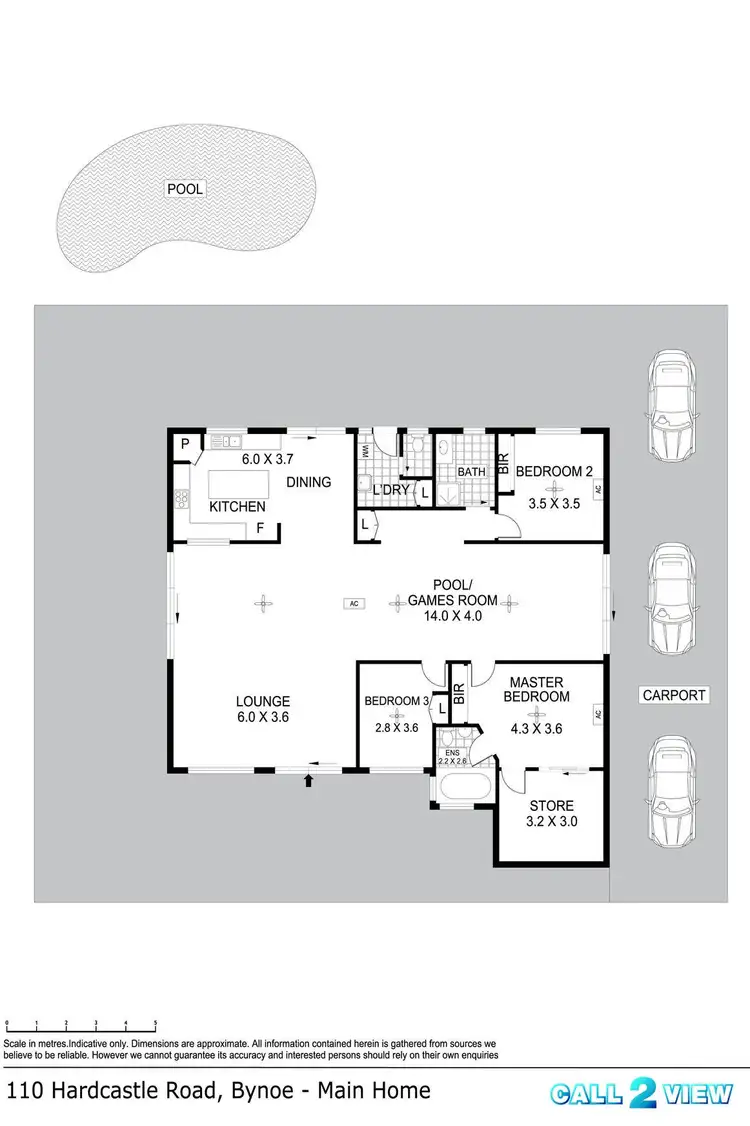 Floorplan of Homely house listing, 110 Hardcastle Road, Bynoe NT 822