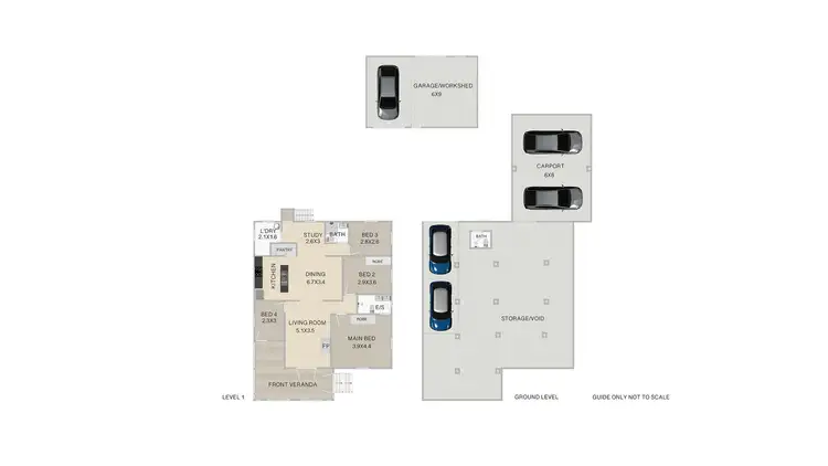 Floorplan of Homely house listing, 18 Whitehill Road, Newtown QLD 4305