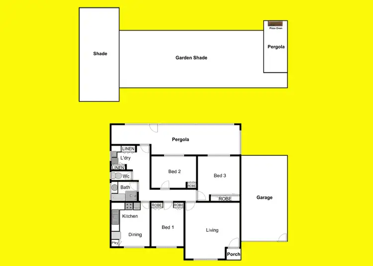 Floorplan of Homely house listing, 17 Hornsey Park, Mildura VIC 3500