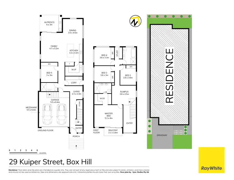 Floorplan of Homely house listing, 29 Kuiper Street, Box Hill NSW 2765