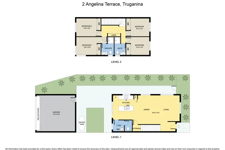 Floorplan of Homely townhouse listing, 2 Angelina Terrace, Truganina VIC 3029
