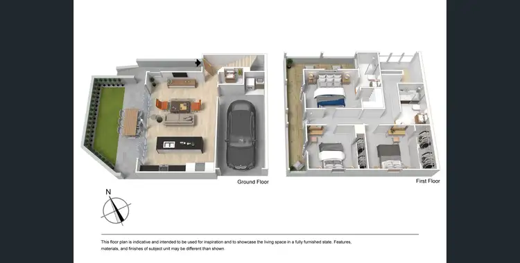 Floorplan of Homely townhouse listing, 1/30 Trackson Street, Alderley QLD 4051