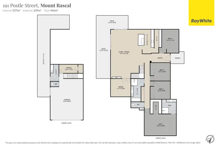 Floorplan of Homely house listing, 191 Postle Street, Mount Rascal QLD 4350