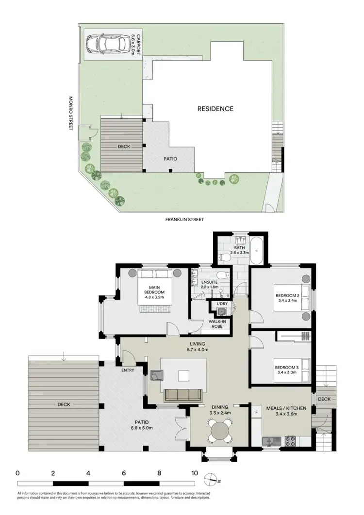 Floorplan of Homely house listing, 29 Monro Street, Kelvin Grove QLD 4059