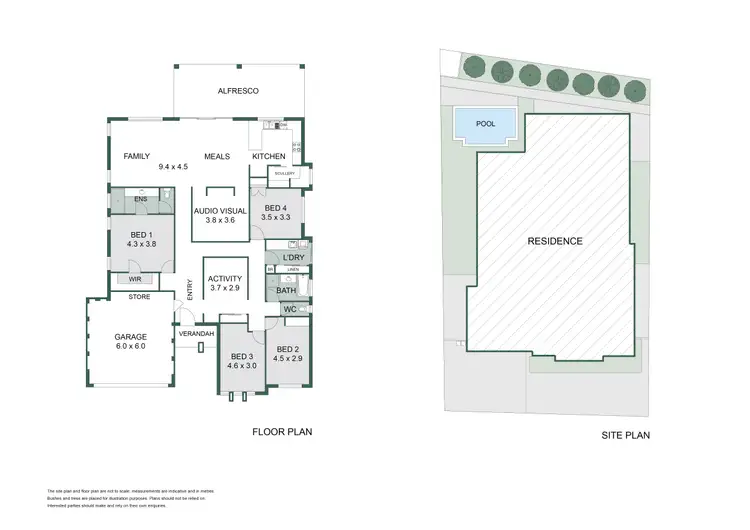 Floorplan of Homely house listing, 10 Tambellup Drive, Dawesville WA 6211
