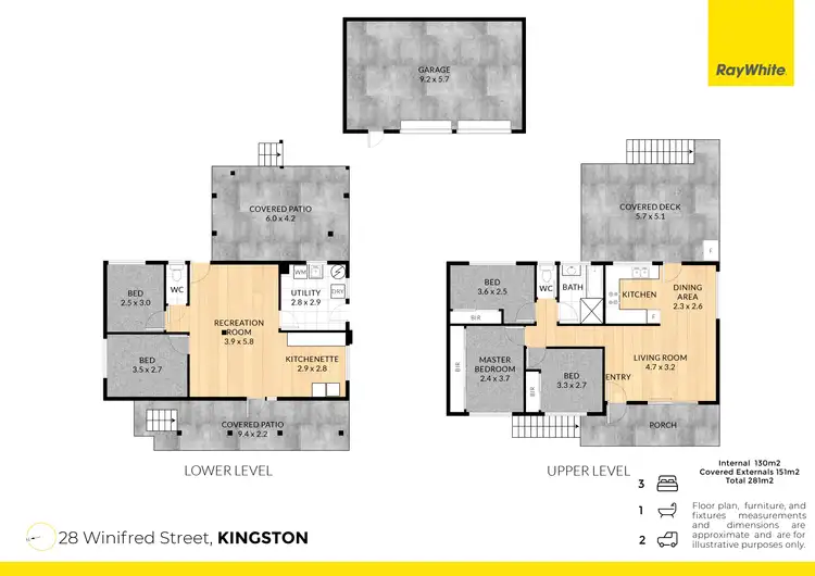 Floorplan of Homely house listing, 28 Winifred Street, Kingston QLD 4114