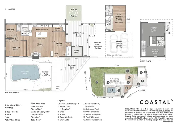 Floorplan of Homely house listing, 2 Colrene Court, Nerang QLD 4211