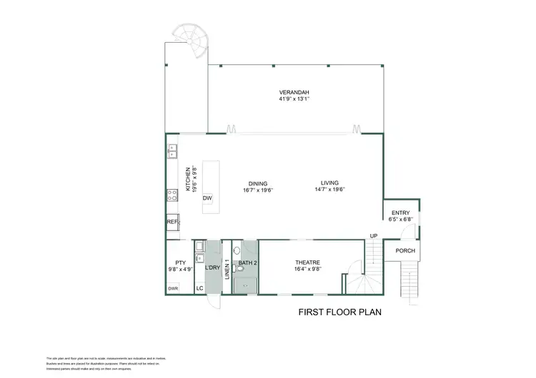 Floorplan of Homely house listing, 112A Ormsby Terrace, Mandurah WA 6210