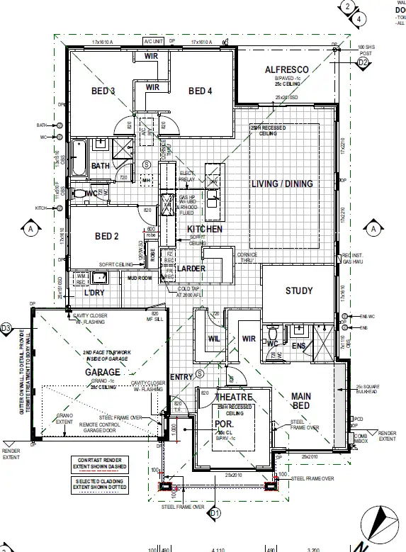 Floorplan of Homely house listing, 41 Rainbow Parkway, Two Rocks WA 6037