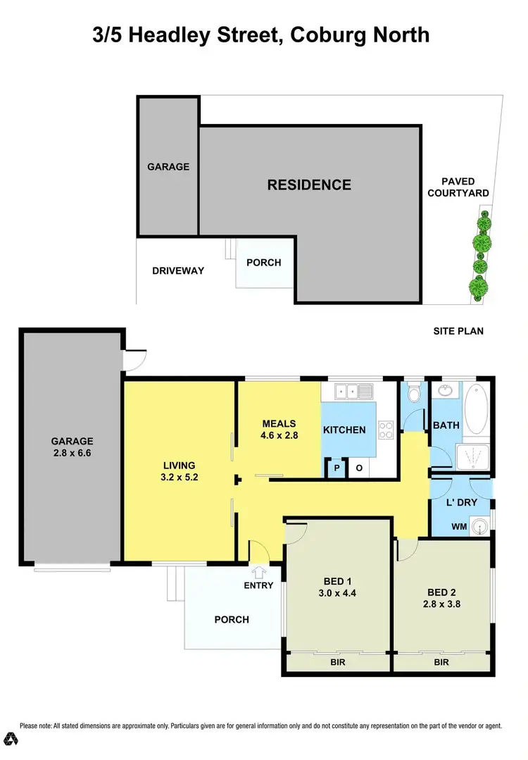Floorplan of Homely unit listing, 3/5 Headley Street, Coburg North VIC 3058