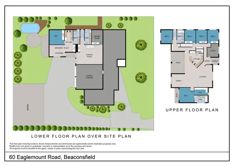 Floorplan of Homely house listing, 60 Eaglemount Road, Beaconsfield QLD 4740