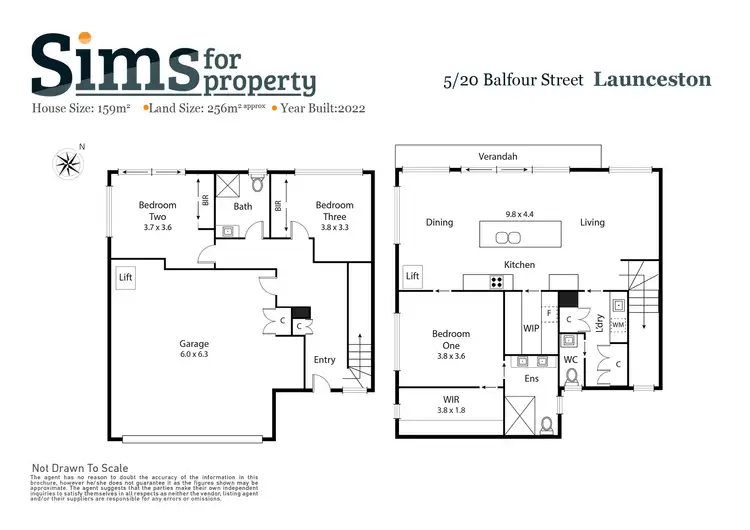 Floorplan of Homely house listing, 5/20 Balfour Street, Launceston TAS 7250
