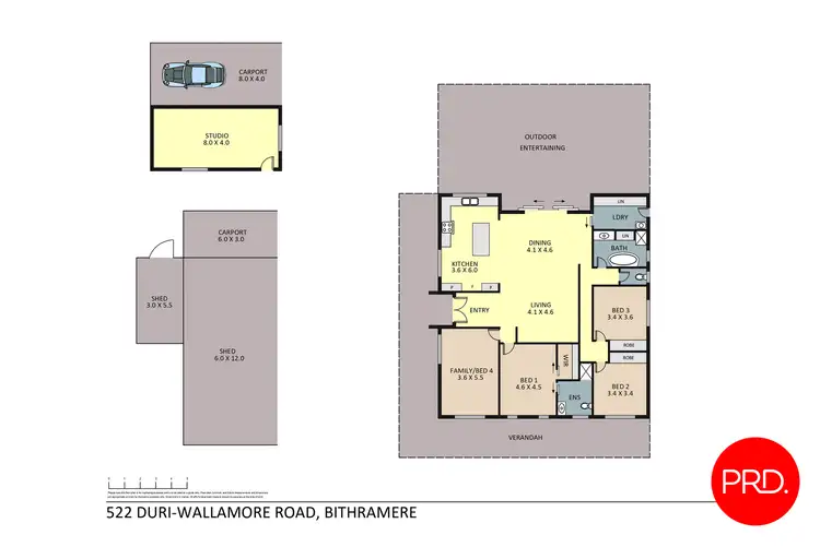 Floorplan of Homely house listing, 522 Duri-Wallamore Road, Tamworth NSW 2340