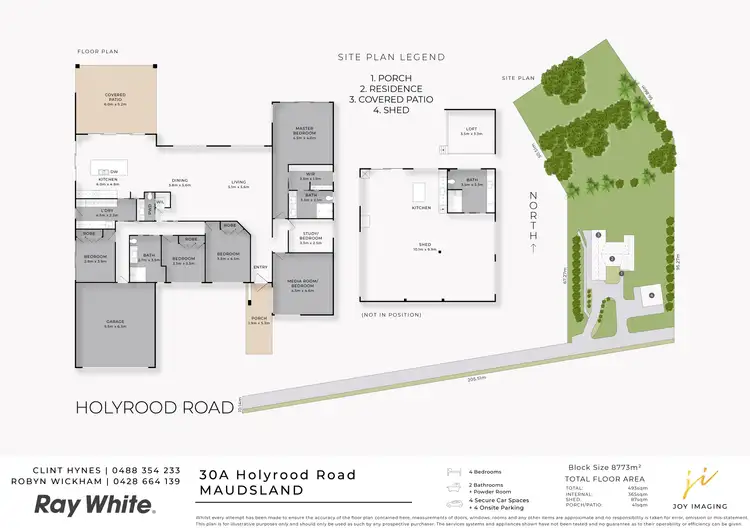 Floorplan of Homely rural property listing, 30A Holyrood Road, Maudsland QLD 4210