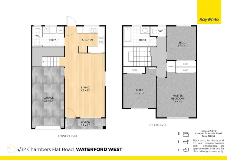 Floorplan of Homely unit listing, 5/32 Chambers Flat Road, Waterford West QLD 4133