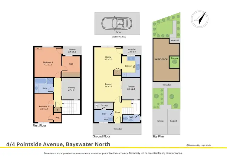 Floorplan of Homely house listing, 4/4 Pointside Avenue, Bayswater North VIC 3153