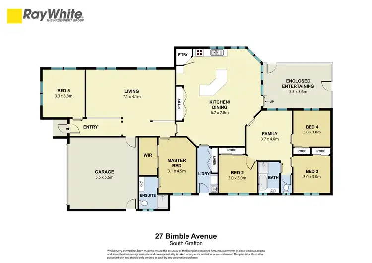 Floorplan of Homely house listing, 27 Bimble Avenue, South Grafton NSW 2460