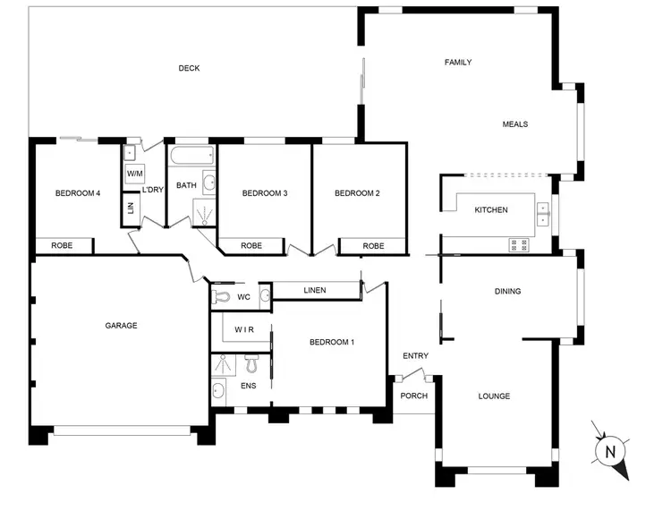 Floorplan of Homely house listing, 21 Bondfield Street, Gungahlin ACT 2912