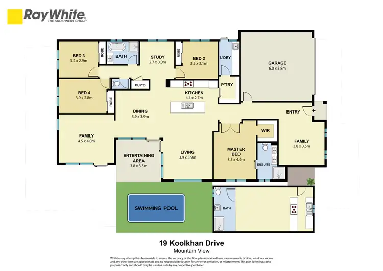 Floorplan of Homely house listing, 19 Koolkhan Drive, Koolkhan NSW 2460
