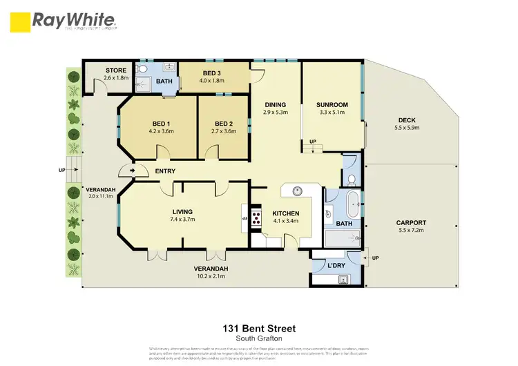 Floorplan of Homely house listing, 131 Bent Street, South Grafton NSW 2460