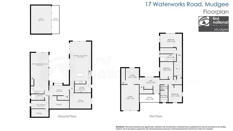 Floorplan of Homely house listing, 17 Waterworks Road, Mudgee NSW 2850