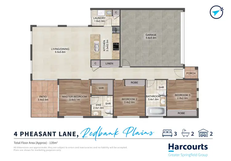 Floorplan of Homely house listing, 4 Pheasant Lane, Redbank Plains QLD 4301