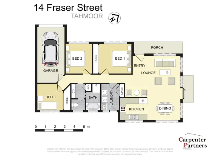 Floorplan of Homely house listing, 14 Fraser Street, Tahmoor NSW 2573