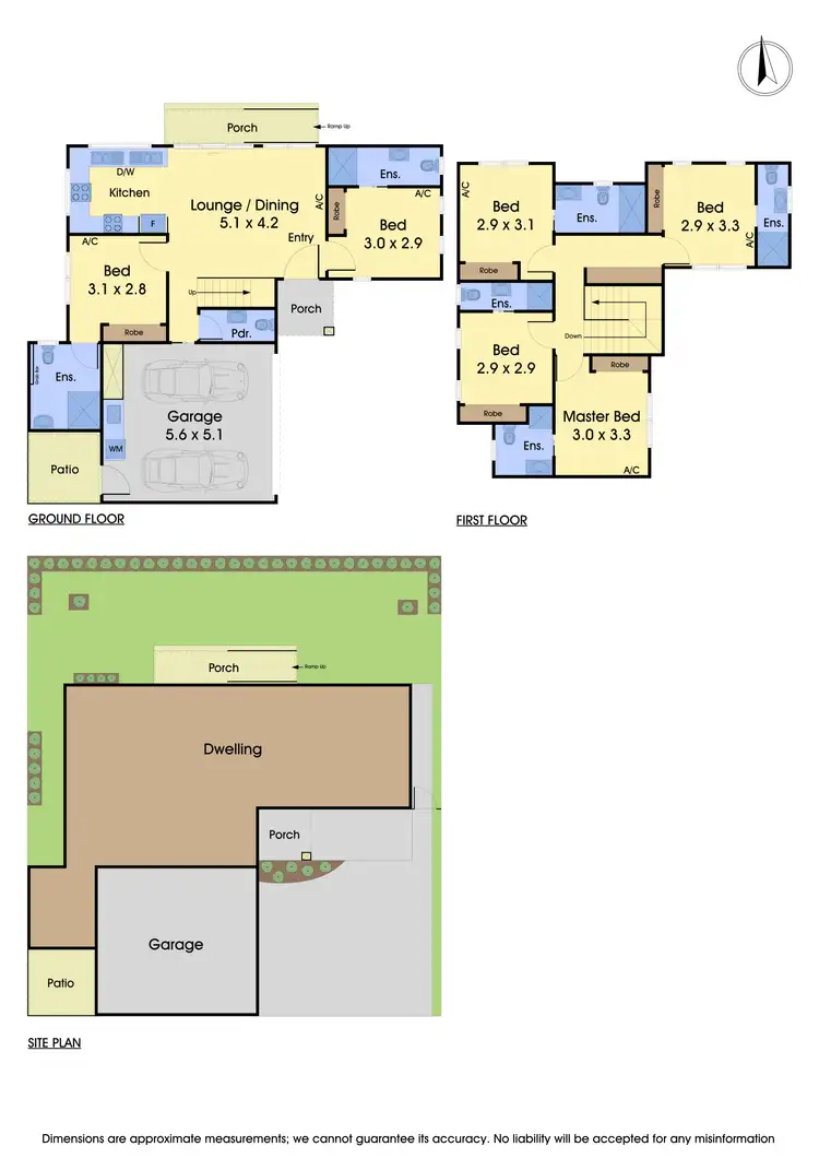 Floorplan of Homely townhouse listing, 2/13 Thompson Street, Clayton VIC 3168