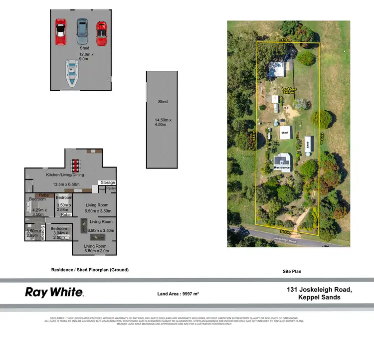 Floorplan of Homely house listing, 131 Joskeleigh Road, Keppel Sands QLD 4702