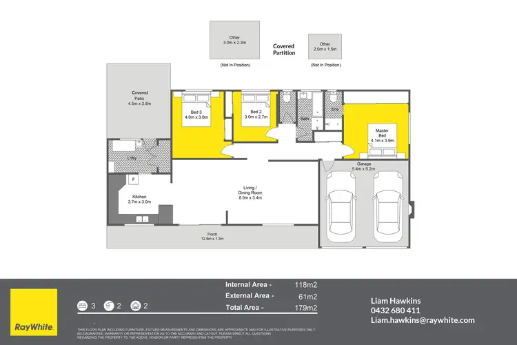 Floorplan of Homely house listing, 1 Plymouth Street, Banksia Beach QLD 4507