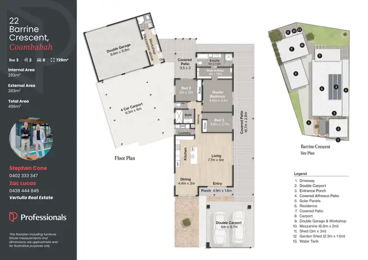Floorplan of Homely house listing, 22 Barrine Crescent, Coombabah QLD 4216