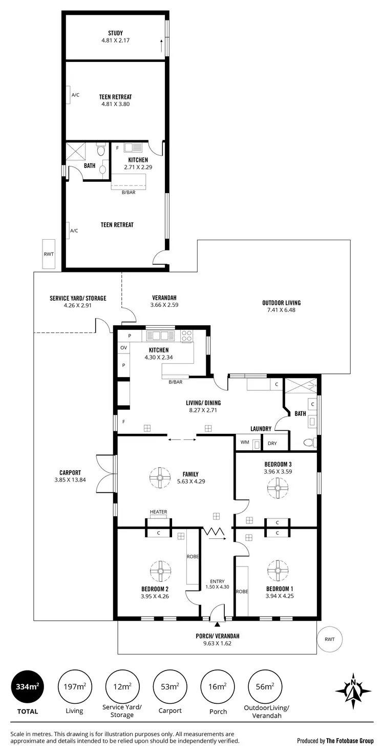 Floorplan of Homely house listing, 23 Alice Street, Rosewater SA 5013