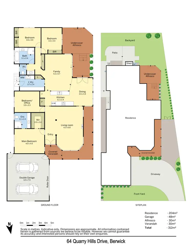 Floorplan of Homely other listing, 64 Quarry Hills Drive, Berwick VIC 3806