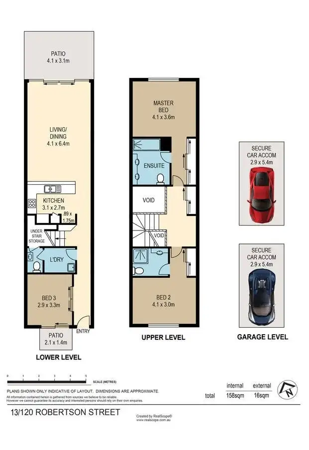 Floorplan of Homely house listing, 13/120 Robertson Street, Fortitude Valley QLD 4006